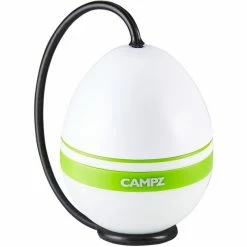 CAMPZ Lamp white/green -Lighting Sales campz lamp white green 3