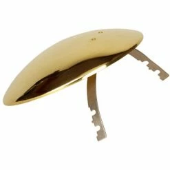 Petromax Parabolic Side Reflector for HK250/350/500 Polished Brass